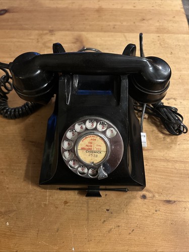 Bakelite telephone working 332 - telephone,