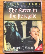 AUDIO BOOK Ellis Peters THE RAVEN IN THE FOREGATE on 2 x cass read Derek Jacobi