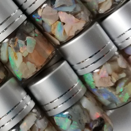 Jar australian opal chips - jar,