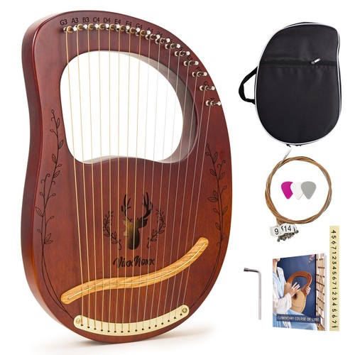 Vixxnoxx lyre harp metal - harp,, 16