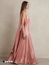 Reiss New Pink Fae Satin Cape