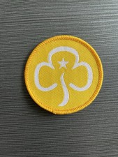 Girlguiding Brownie Yellow Trefoil Badge - Girl Guides