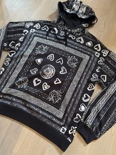 VERSACE men hoodie   100%