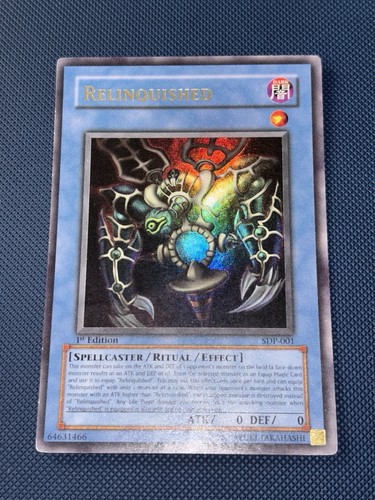 Relinquished sdp 001 1st - relinquished, sdp-001