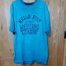 Weird Fish Men's Grey T-Shirt