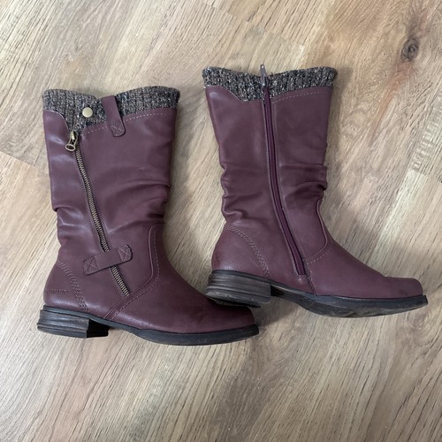 Women romika red boots - boots,