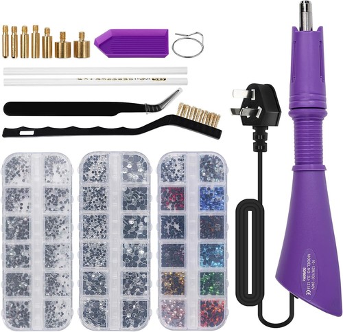 Bedazzler kit with rhinestones - bedazzler,