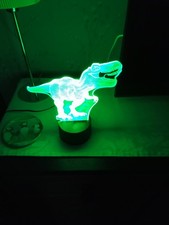 Dinosaur LED Night Light with Colour Changing Feature