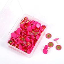 100pcs Drawing Pins Brass