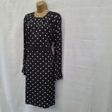 Noa Noa Dress Small 36 New BNWT  Black White Polka Dot