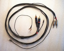 Genuine SME 3009 Series II & III S2 S3 Tonearm Cable with RCA Phono connectors