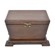 Art Deco Oak Jewellery Box