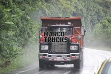 Truck Photo Mack Tipper Orange