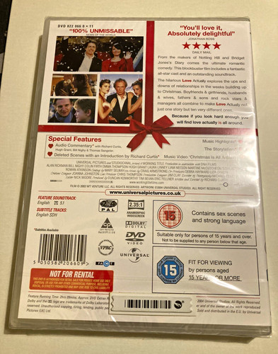 Universal love actually - love, dvd