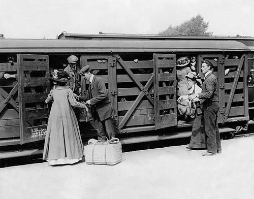 England passengers riding - passengers,