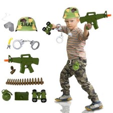 Kid Play Army Set Role Play