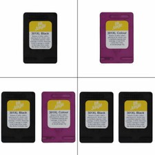 Refilled HP 301XL Black / Colour Ink Cartridges For DeskJet 3050 Printer