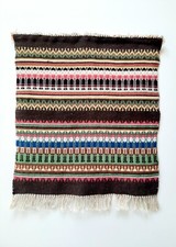 Swedish handwoven wool wall