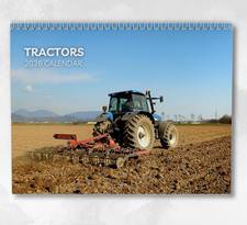 Tractors Calendar 2026