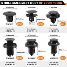 150x Plastic for Honda Grille