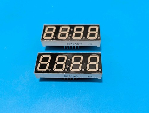 4 digit 7 segment led - -,