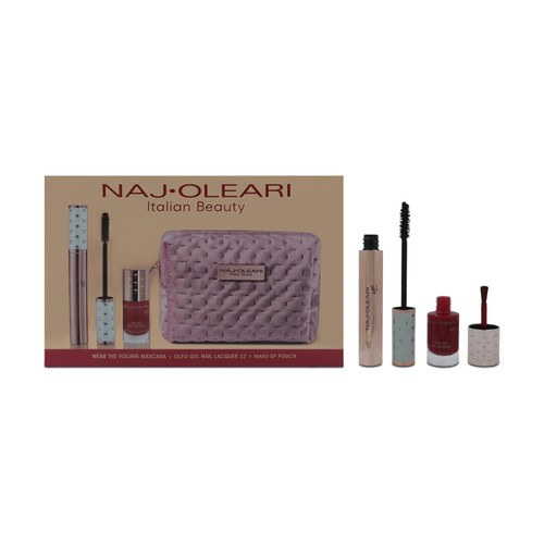 Makeup bag black mascara red - makeup,