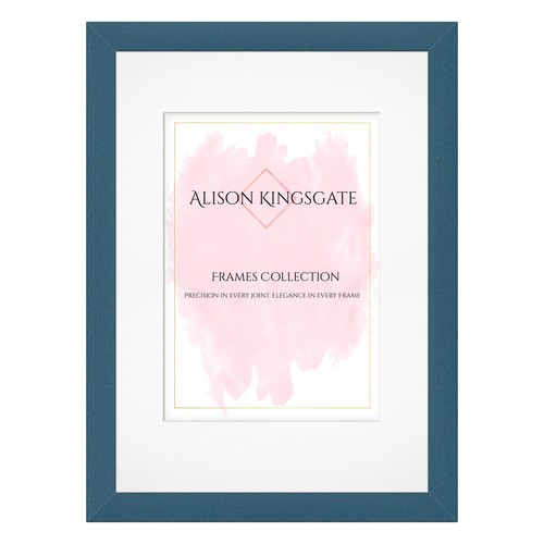 Thin navy blue picture - navy,