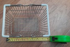 Minature Shopping Basket  Used As Pen/ Stationary For Desk Holder