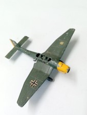 Dinky Dycast Aeroplane Junkrs Ju87b Spare All Original Parts See pictures