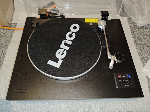 Lenco 55bk turntable record - ls-55bk,