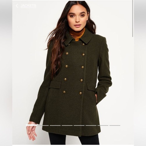 Superdry military pea coat - superdry,