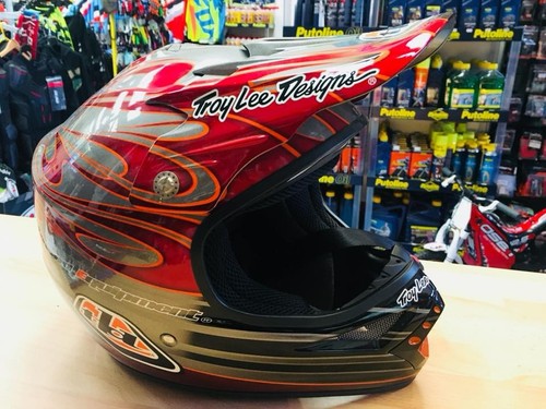 Troy lee flame helmet - helmet, size