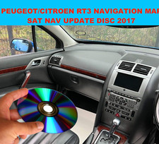 Sat Nav CD Disc for Peugeot/