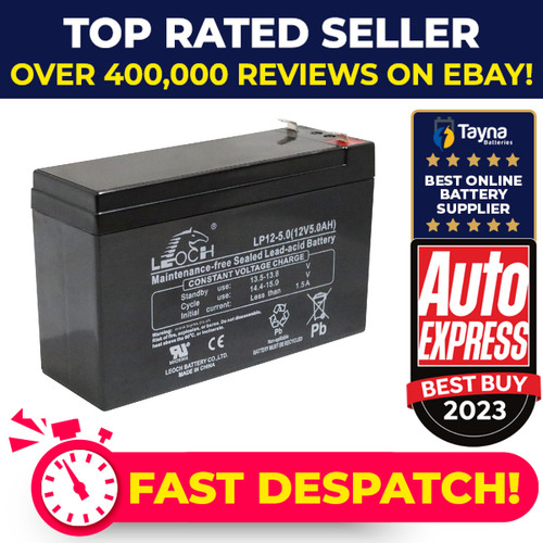 Leoch lp12 12v 5ah - 12v, sealed