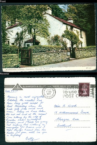 Wordsworth cottage grasmore - wordsworth, cottage,