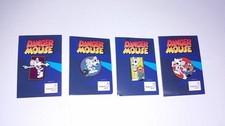 4 COLLECTABLE DANGER MOUSE PIN