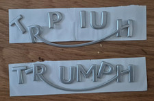 TRIUMPH STREET TRIPLE 765 Fuel Tank Decal Graphic  - Individual Letters!