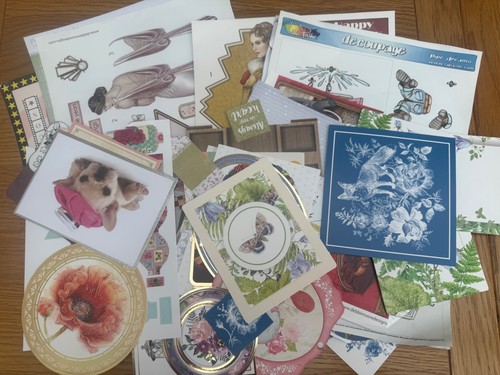 Craft clearout card - clearout,