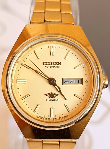 Citizen vintage automatic gold - citizen,
