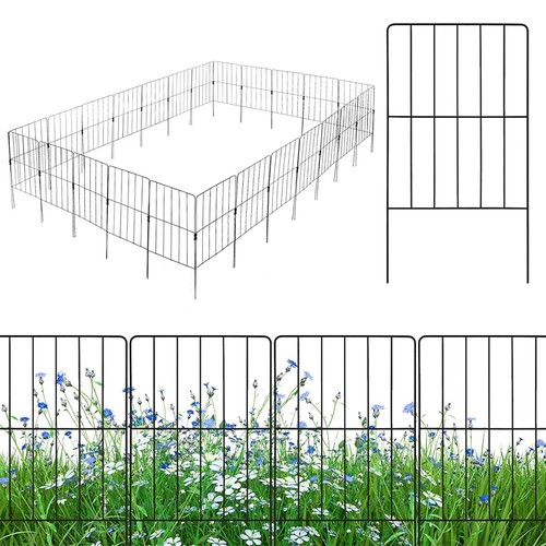 10x decorative garden fence - garden,