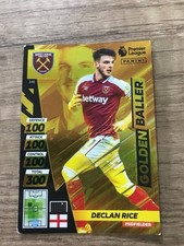 Declan Rice GOLDEN BALLER #348 - Panini Adrenalyn XL Premier League PLUS 21/22
