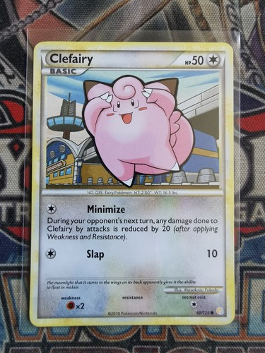 Clefairy 123 common - common, heart