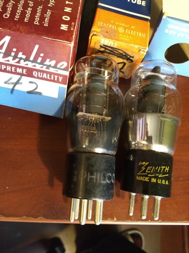 Vacuum tubes zenith philco - 2,