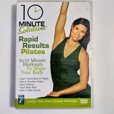 10 Minute Solution Rapid Results Pilates DVD (2007) Lara Hudson Anchor Bay Fitne