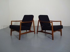Teak & Oak Armchair (2) By