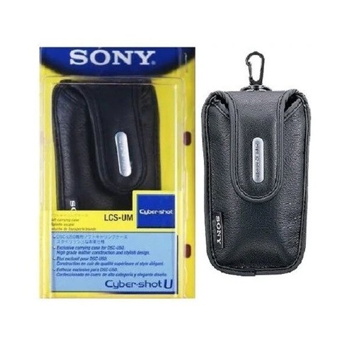 Sony lcs black leather - lcs-um,
