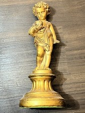 Vintage 15" Gold Cherub Putto