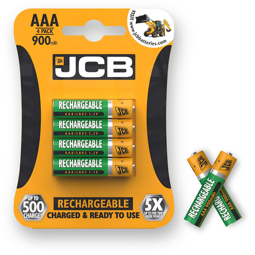 Jcb aaa lr3 rechargeable - jcb,