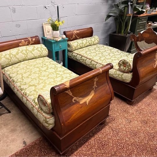 Antique empire style sleigh - empire,