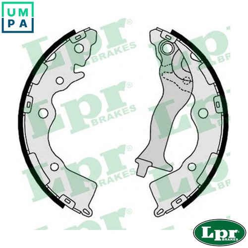 Brake shoe set 09350 for - brake,